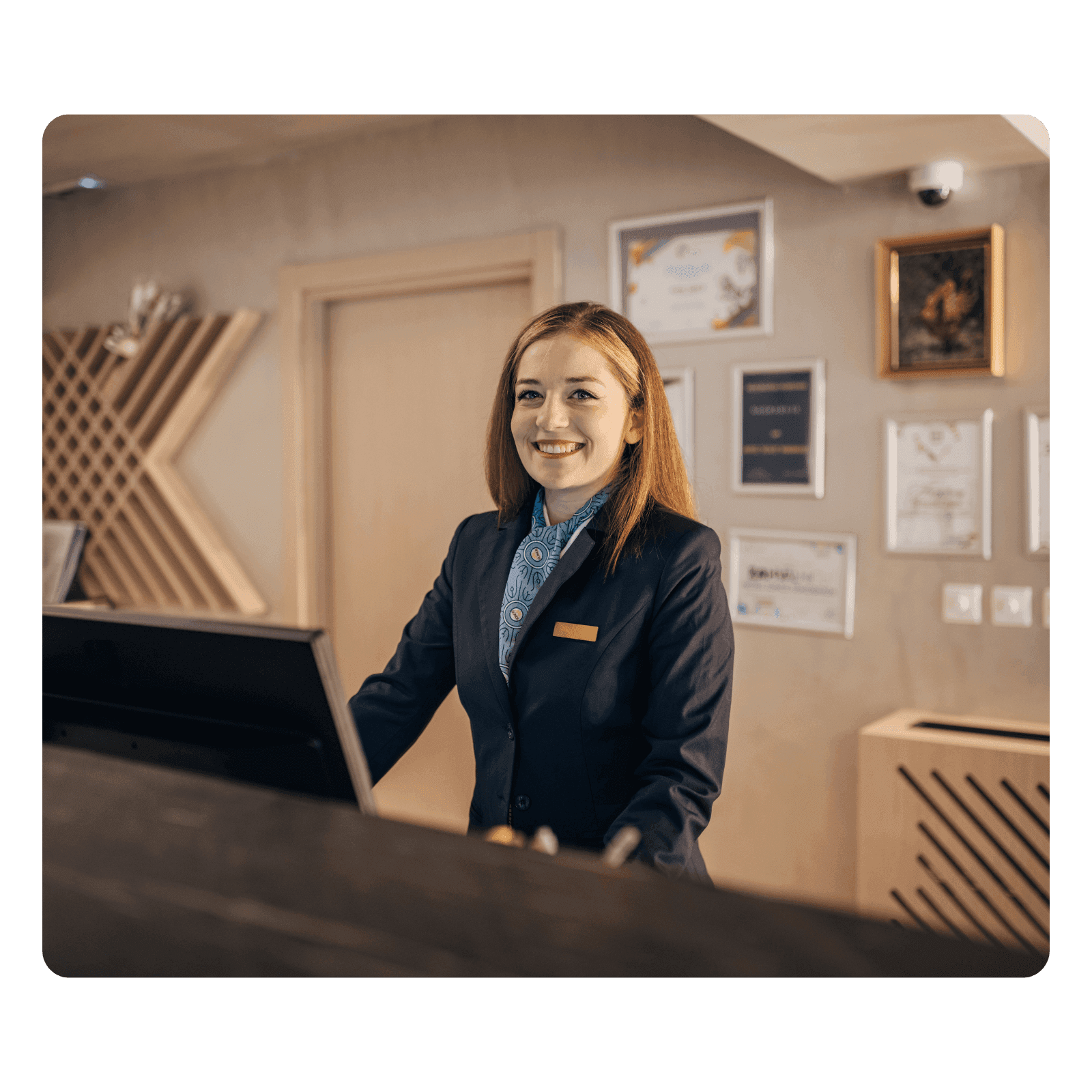 QR code on restaurant table tent with mobile form preview